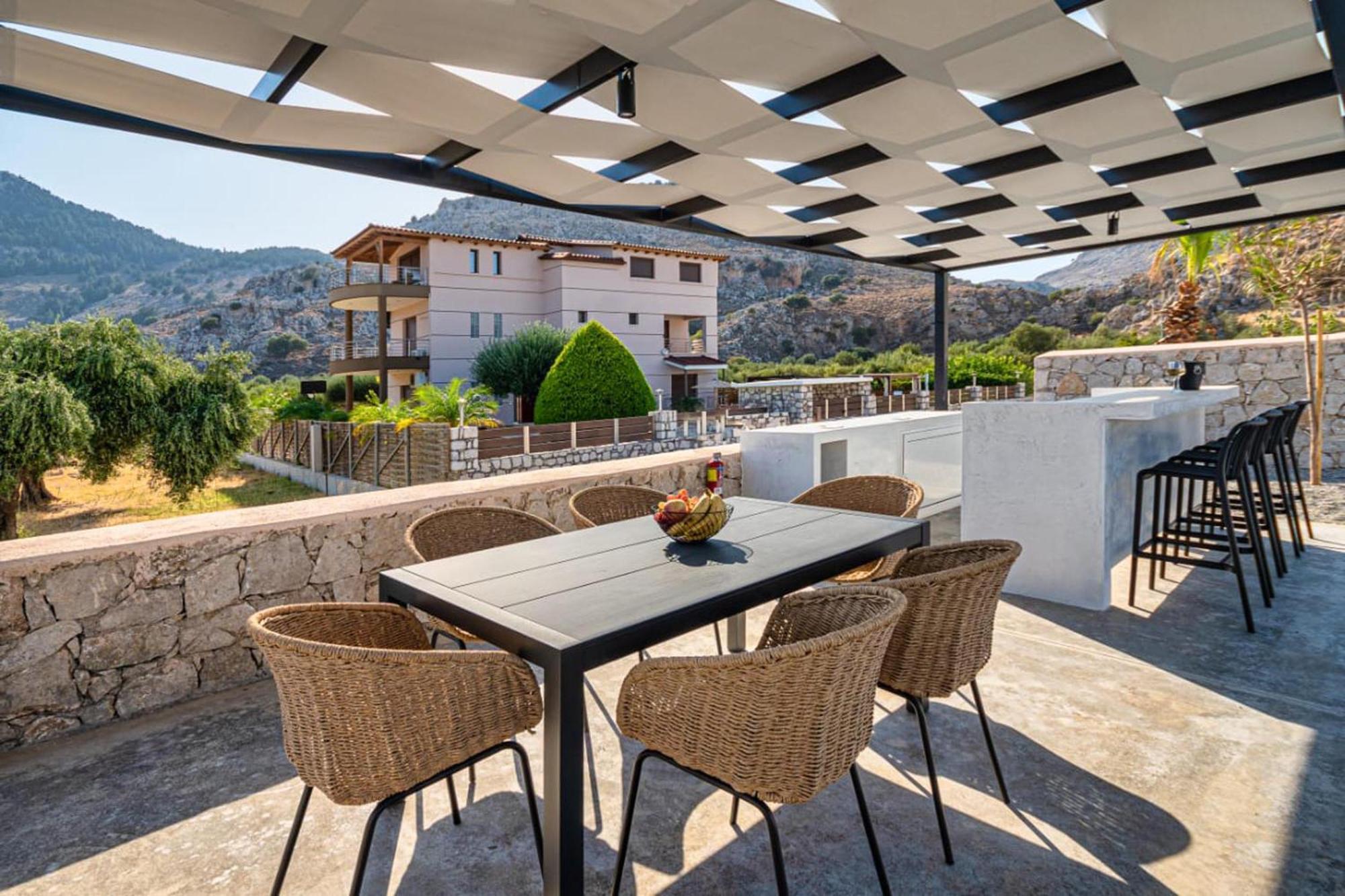 Zen Club Luxury Villas Kolymbia Bagian luar foto