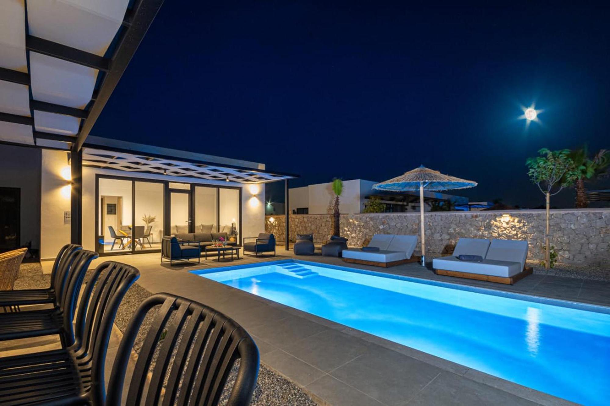 Zen Club Luxury Villas Kolymbia Bagian luar foto