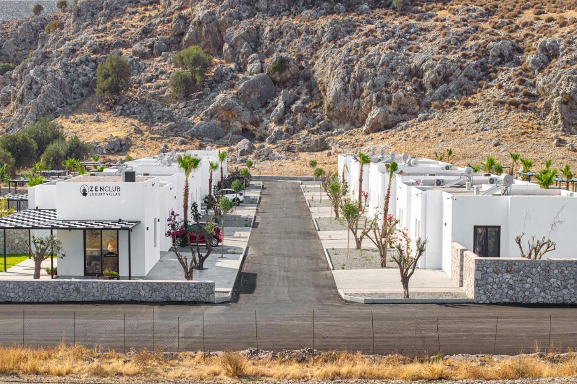 Zen Club Luxury Villas Kolymbia Bagian luar foto