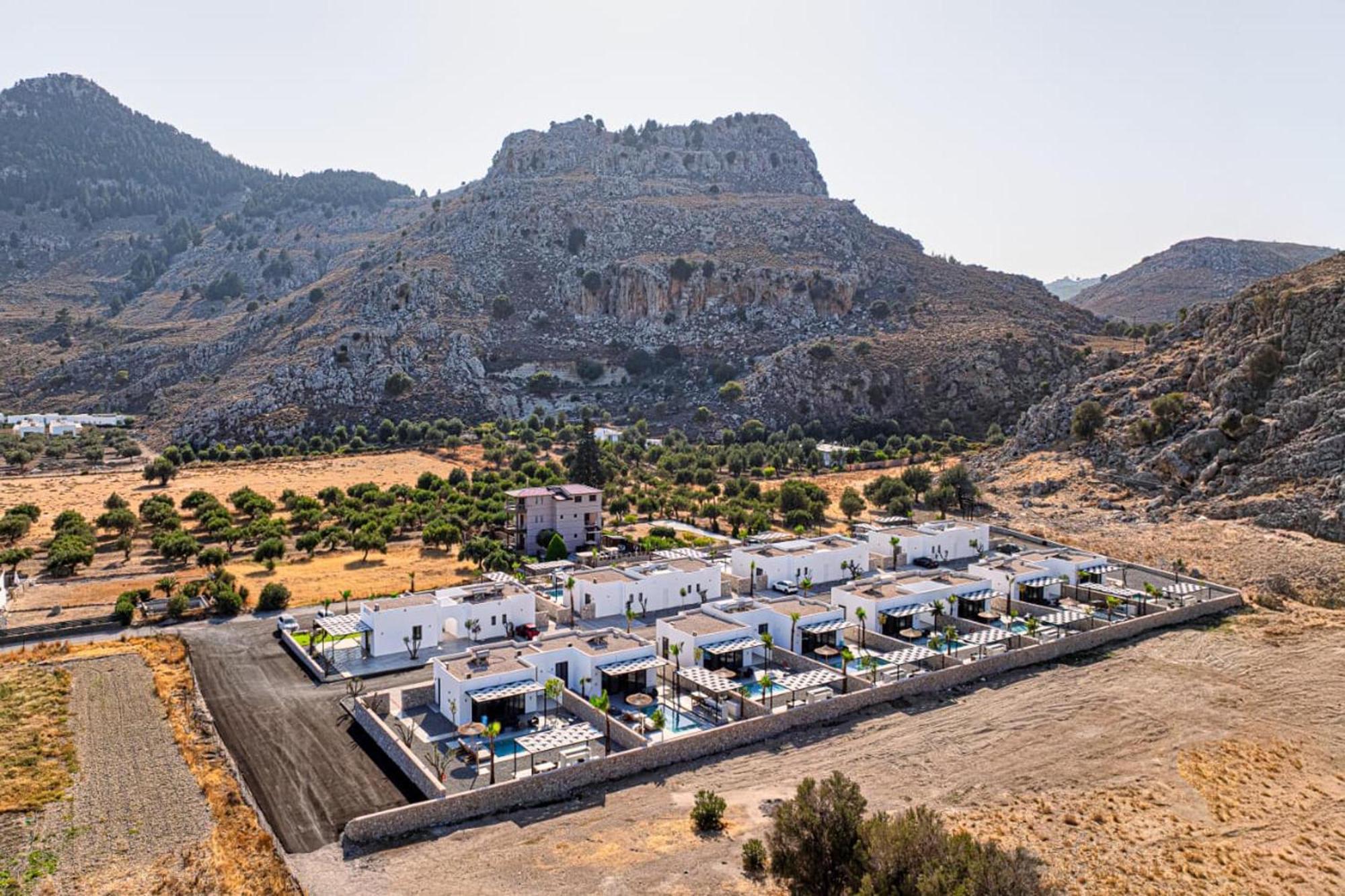 Zen Club Luxury Villas Kolymbia Bagian luar foto